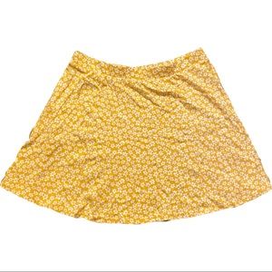 Forever 21 Floral Mini Skirt